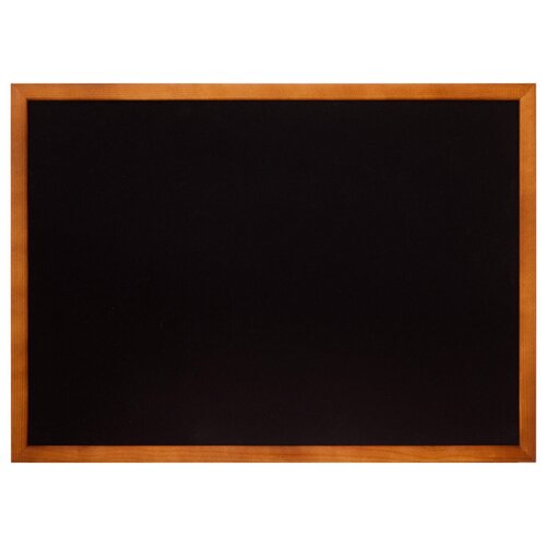 Доска меловая Expert Complete, немагнитная, черная, в деревянной раме, А3, 30 х 42 см, ECMC-3042