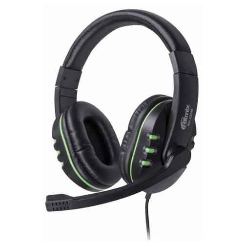 Проводная гарнитура Ritmix RH-555M зеленый 149800₽