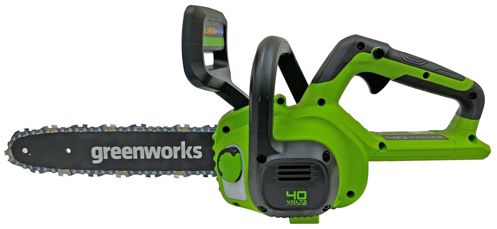 Цепная пила аккумуляторная Greenworks G40CS30II, 40V, 30 см, без АКБ и ЗУ 2007807 - фотография № 2