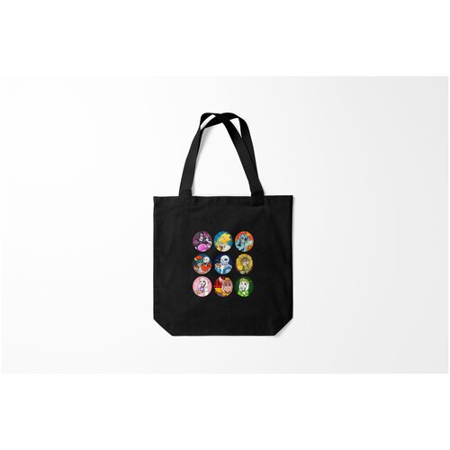 фото Сумка-шоппер / 40х40 см / геймерам / undertale burnettie