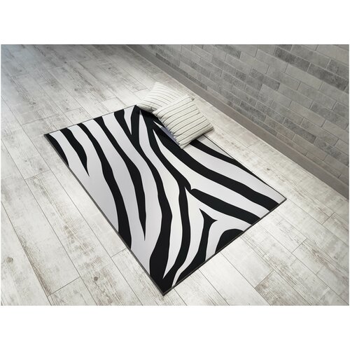 Ковер на пол бежевый с противоскользящей основой, 1.4*1.0м