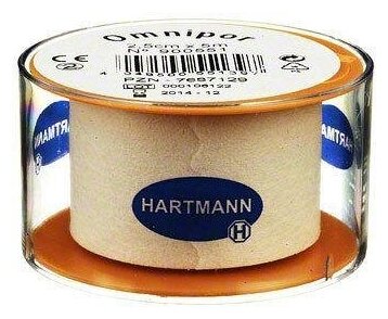 Пластырь Paul Hartmann (Пауль Хартманн) Omnipor из нетканого материала гипоаллергенный 500x2,5 см. белый Пауль Хартманн АГ - фото №6