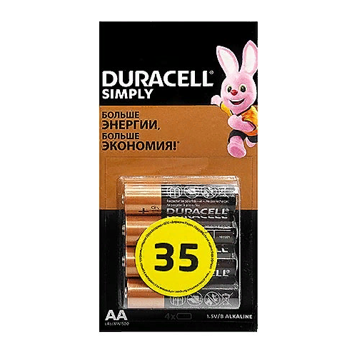 Батарейка Duracell Basic LR06 АА батарейка duracell lr6 basic 6шт size аа