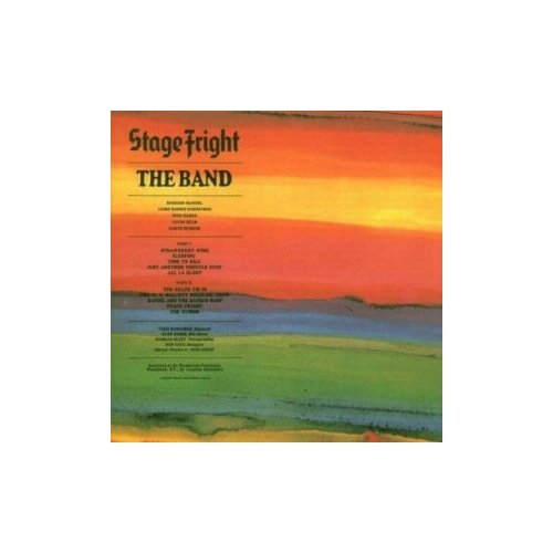 Компакт-Диски, Capitol Records, THE BAND - Stage Fright (CD) компакт диски capitol records the band music from big pink cd