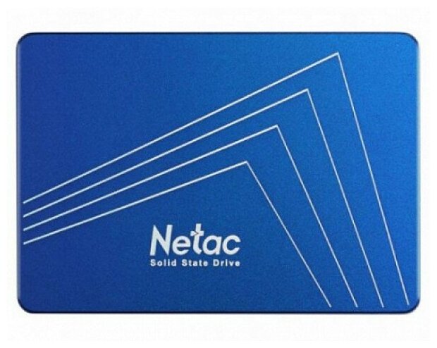 SSD 2.5" Netac 2.0 Tb N600S Series Retail (SATA3, до 560/520 Мбит / с, 3D TLC, 7 мм)