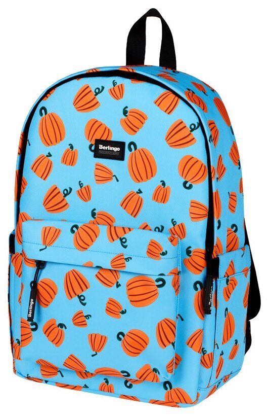 Рюкзак Berlingo Casual «Pumpkin» 39.5×27×13см, 1 отделение, 3 кармана, уплотненная спинка