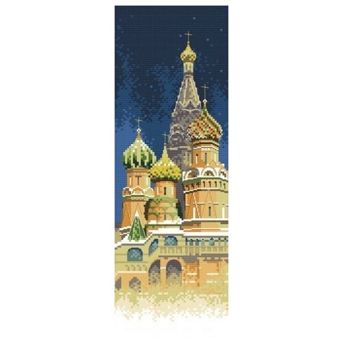 фото Набор покровский собор вышивка крестом 21х41 белоснежка 4061-14