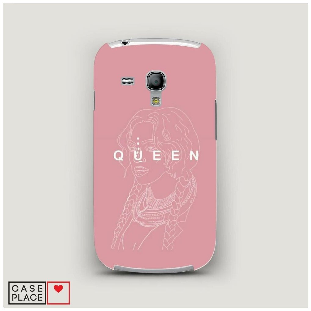 Чехол Пластиковый Samsung Galaxy S3 mini Beyonce Queen набросок