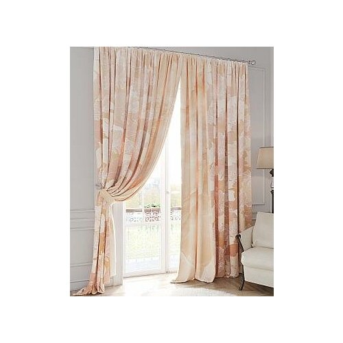 фото Комплект штор томдом орименс (оранжевый)