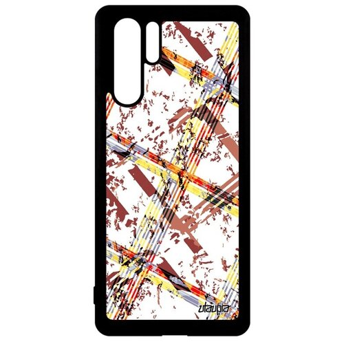 фото Защитный чехол на смартфон // huawei p30 pro // "тартан плитка" ромб узор, utaupia, цветной