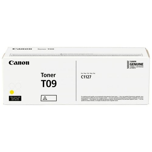 Тонер Canon T09 YL 3017C006 желтый туба для копира i-SENSYS X C1127iF, C1127i, C1127P