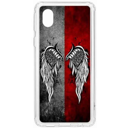 фото Чехол на samsung galaxy a01 core kruche print крылья / чехол для samsung / чехол с рисунком / чехол с принтом / чехол для самсунг / чехол для самсунг / бампер на гелакси / чехол накладка для гэлэкси / противоударная накладка для samsung galaxy / защита для galaxy / защита на samsung / cиликоновый чехол для samaung galaxy / пластиковый чехол на самсунг / защитный чехол для самсунг / чехольчик / защита телефона / ударопрочный чехол / галакси кruче