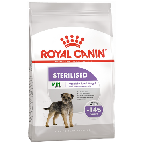Royal Canin Mini Sterilised полнорационный сухой корм для стерилизованных собак мелких пород, склонных к набору веса - 3 кг