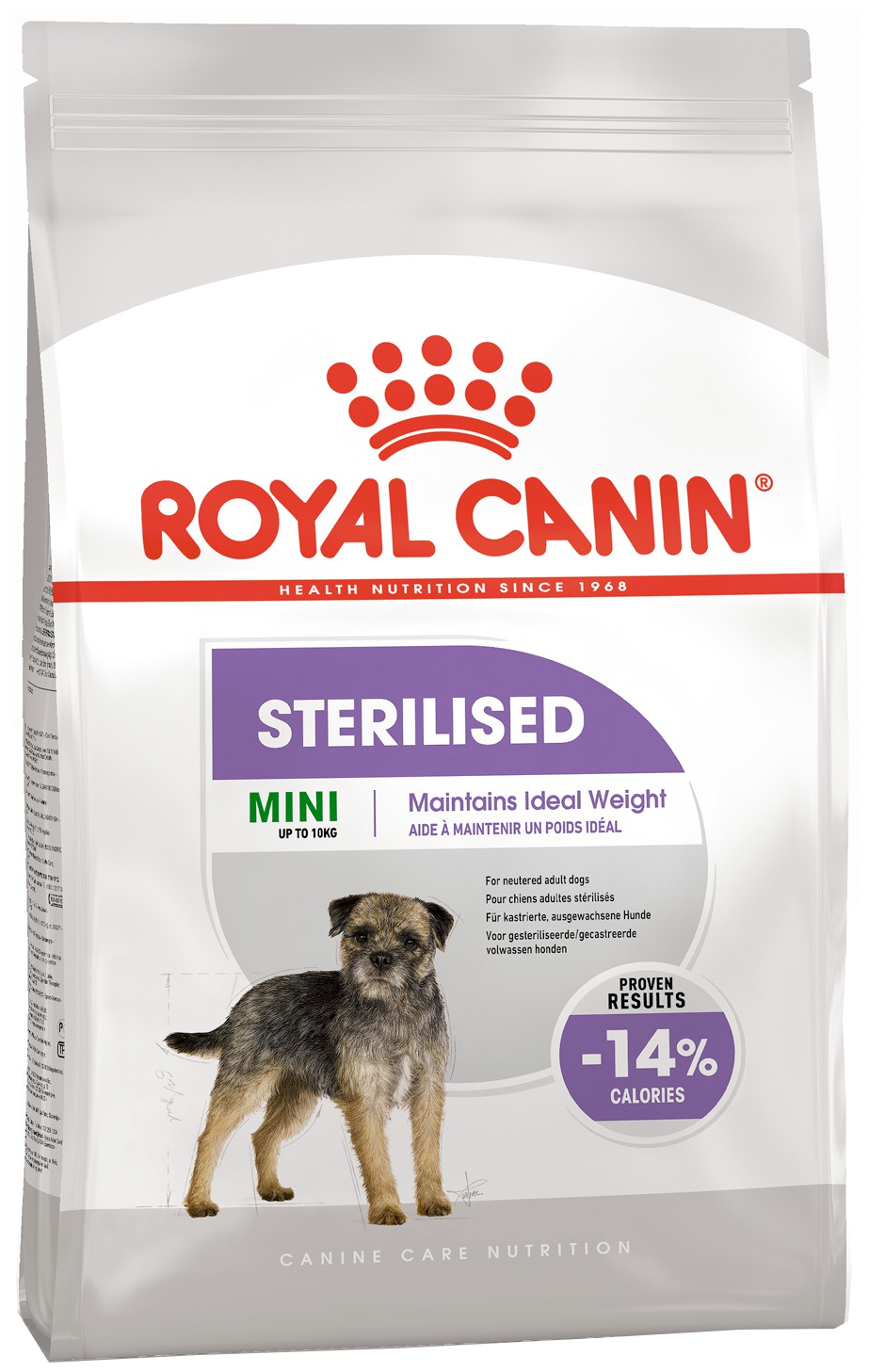 ROYAL CANIN MINI STERILISED 3 кг корм для стерилизованных собак 1х4