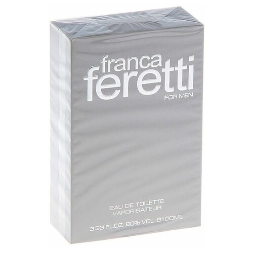 Туалетная вода мужская Franca Feretti Grey, 100 мл