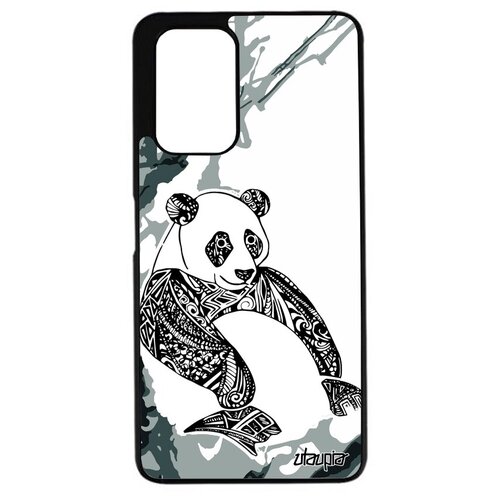фото Чехол для телефона // xiaomi redmi 9t // "панда" большая panda, utaupia, серый