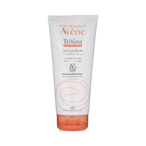 Avene TriXera Nutrition Lait Nutri-Fluide Молочко легкое питательное, 200 мл.