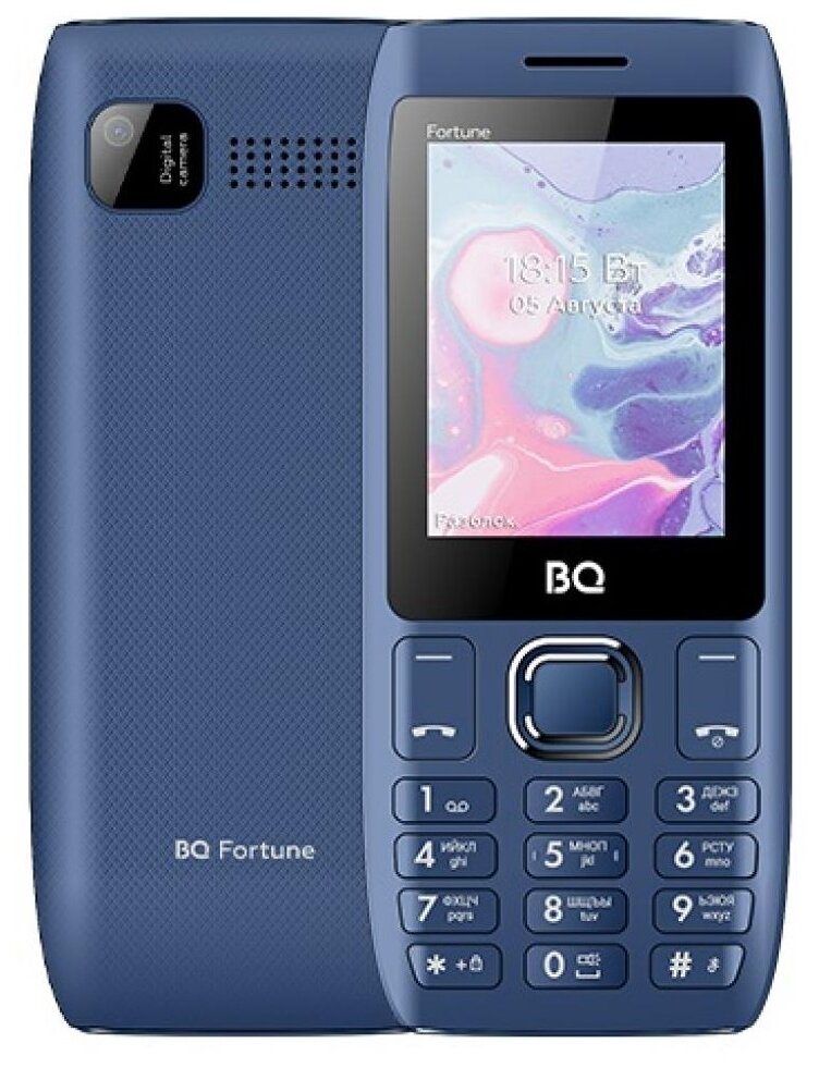 Мобильный телефон BQ 2450 Fortune Blue