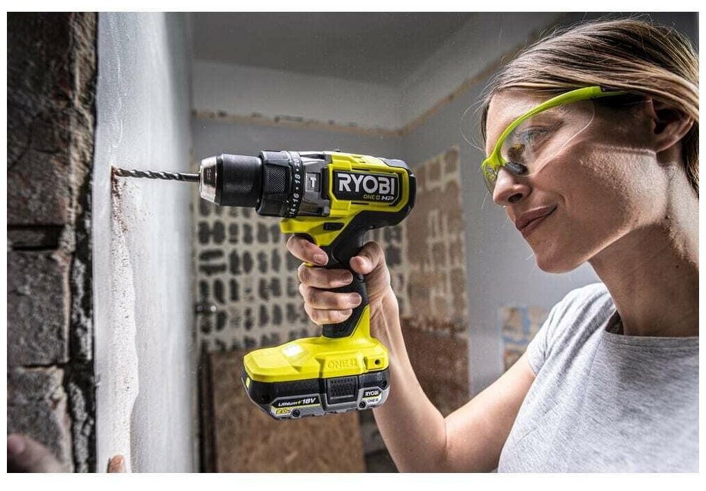 Аккумуляторная дрель Ryobi ONE+ RPD18X-0 ударная - фотография № 2