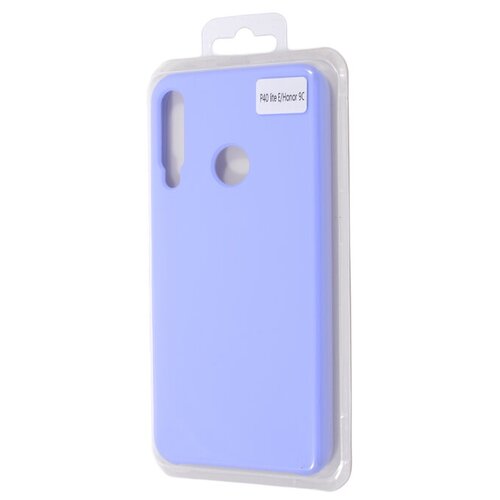 фото Чехол-накладка для huawei p40 lite e/honor 9c silicone case nl сиреневый (13)