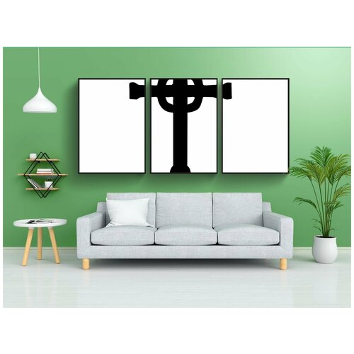 фото Набор модулных постеров для интерьера "пересекать, могила, кладбище" 60x90 см. в тубусе, без рамки lotsprints