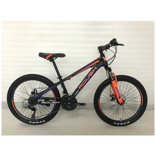 Велосипед ROUSH 24 MD 200-1 black/orange (Требует финальной сборки)