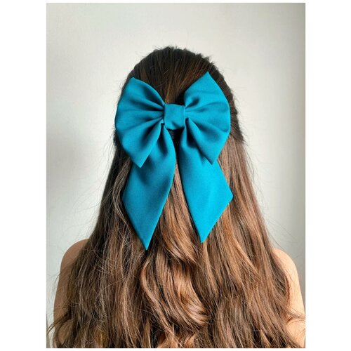 Бант для волос на заколке