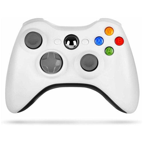 Геймпад беспроводной Wireless Controller для Xbox 360 White Белый Xbox 360