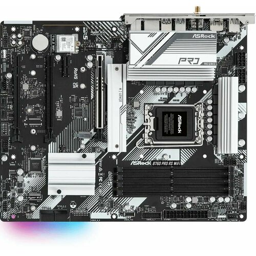 Материнская плата ASROCK B760 PRO RS WIFI, LGA 1700, Intel B760, ATX, Ret