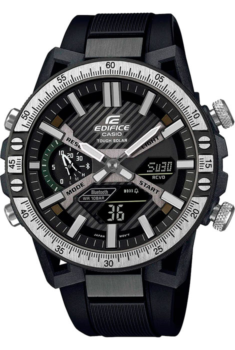 Наручные часы CASIO Edifice ECB-2000TP-1A, черный, серый