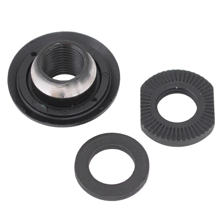 Shimano Втулка передняя Shimano Deore M525A, 36 отв, QR, 6-болт., цвет Серебристый - фото №3