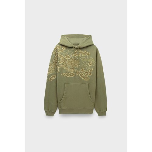 Худи Maharishi 5014 30th anniversary hooded, размер 56, зеленый