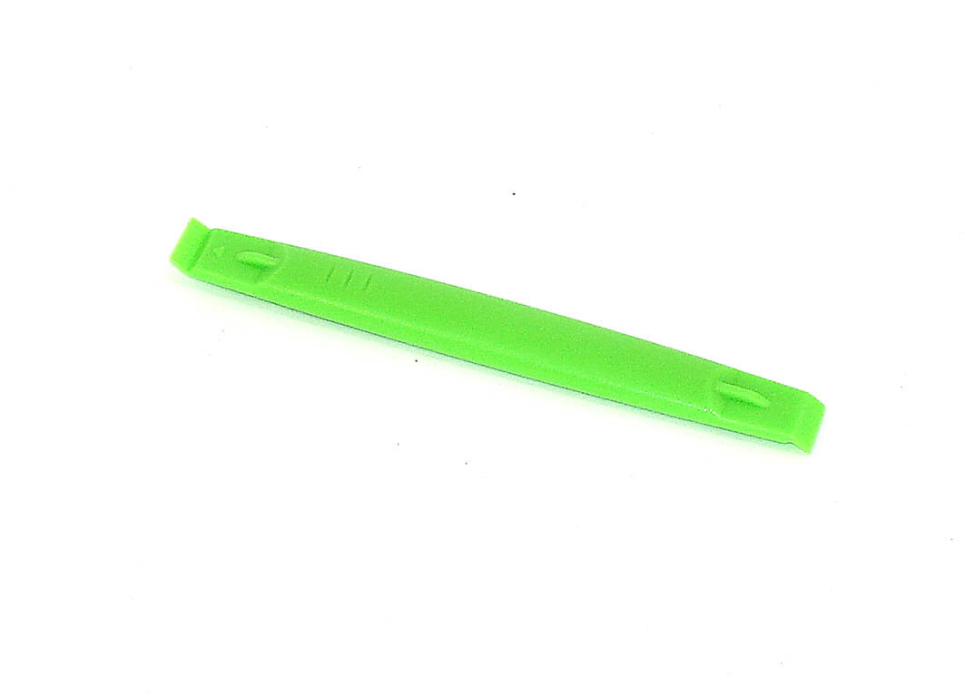 Лопатка двусторонняя для вскрытия телефонов и планшетов пластиковая зелёная