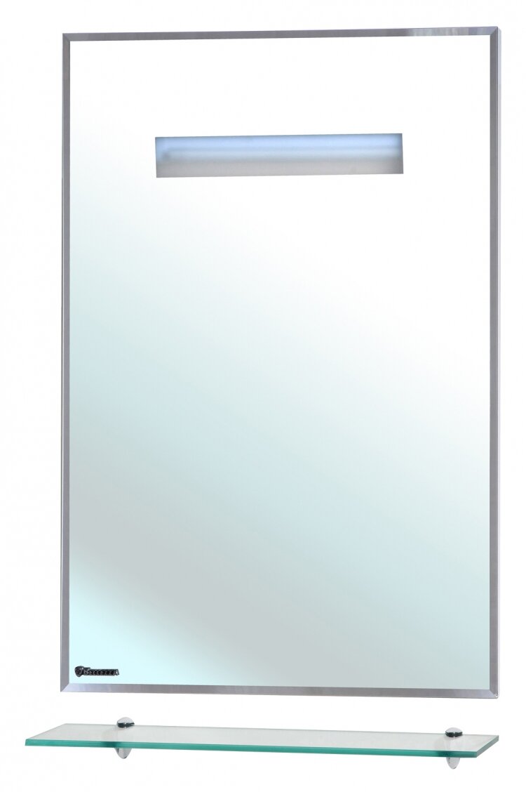 фото Зеркало Bellezza Ника-70 с полкой (внутр. подсветка) (4613511050004) /1210/