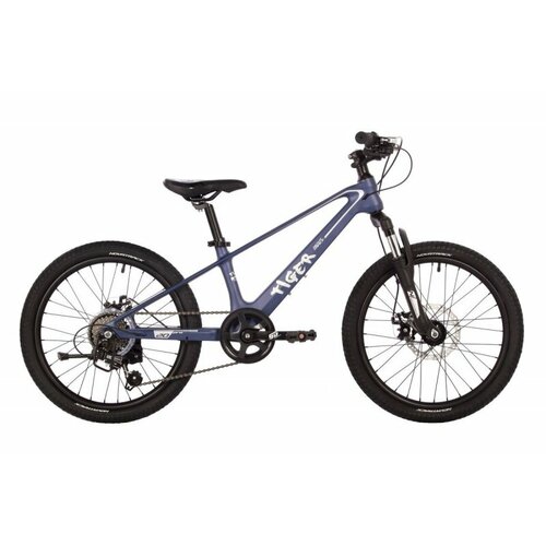 Велосипед 20 Novatrack TIGER D (DISK) (6-ск.) (Магниевая рама) голубой BL4