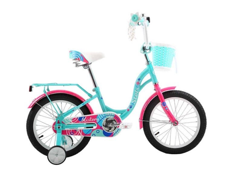 Велосипед детский STELS Mistery C 16" Z010, 16" светло-мятный