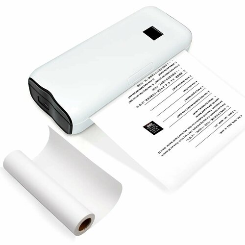 Купить портативный термопринтер A4 BT с Bluetooth, компактный принтер ...