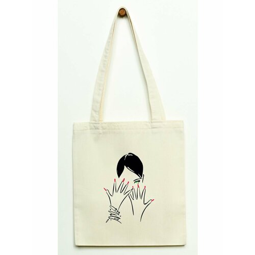 Сумка шоппер , бежевый