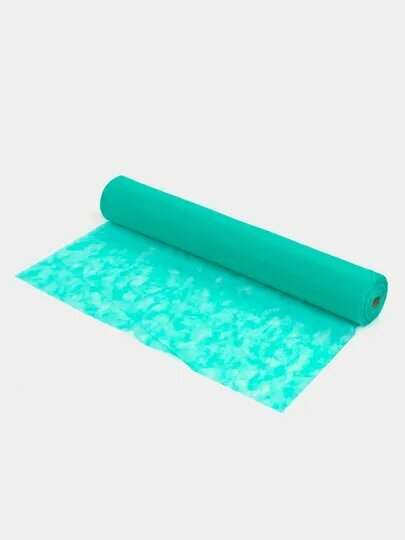 Простыни одноразовые в рулоне 70x200 см, 50шт, зеленый, 2 рулона