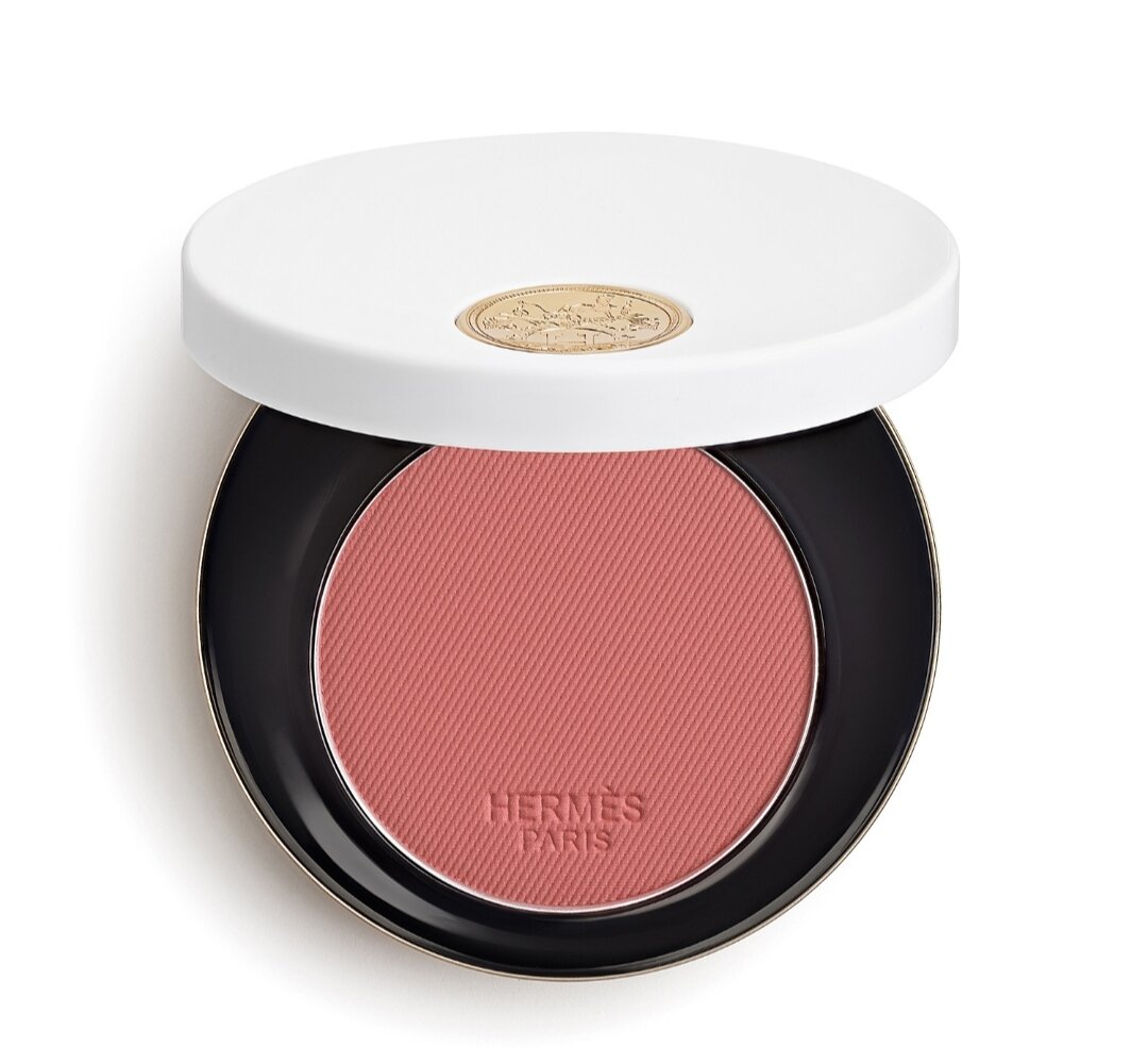 Hermes Румяна Silky Blush, оттенок 61 Rose Feu