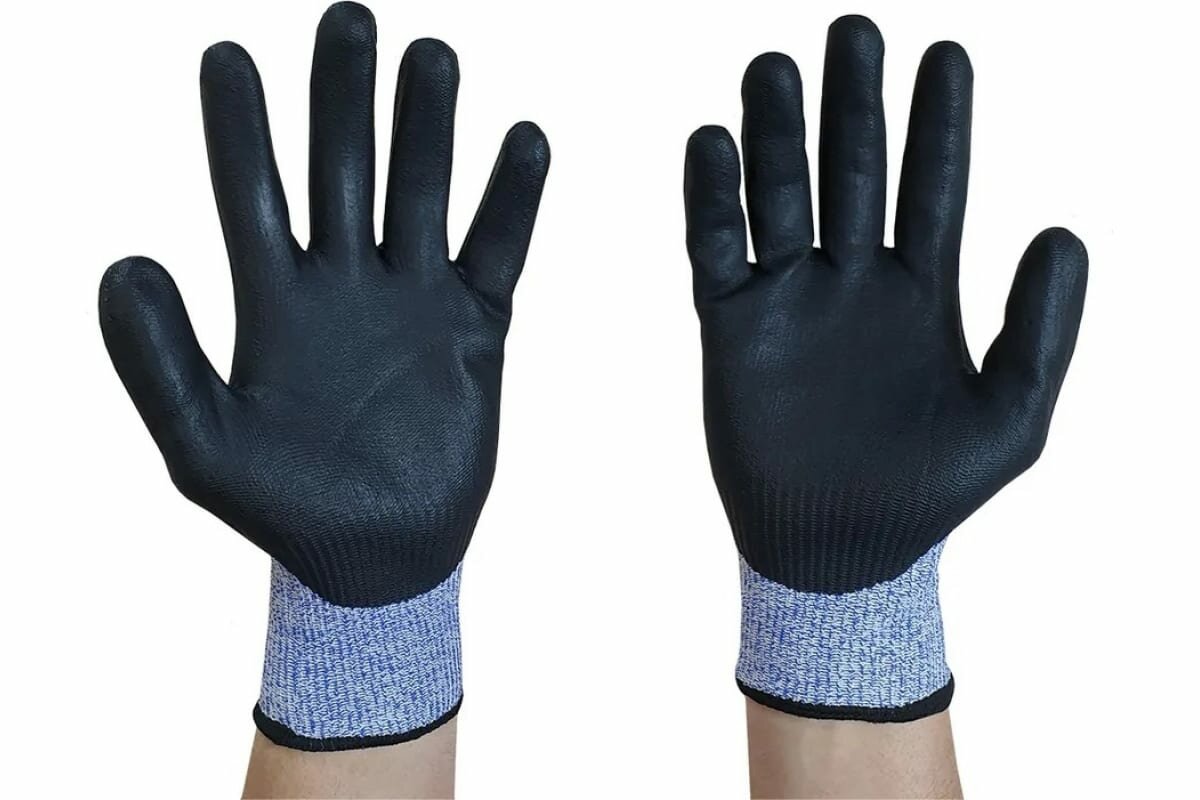 Перчатки защитные Scaffa DY1350FRB-B/BLK, размер 11
