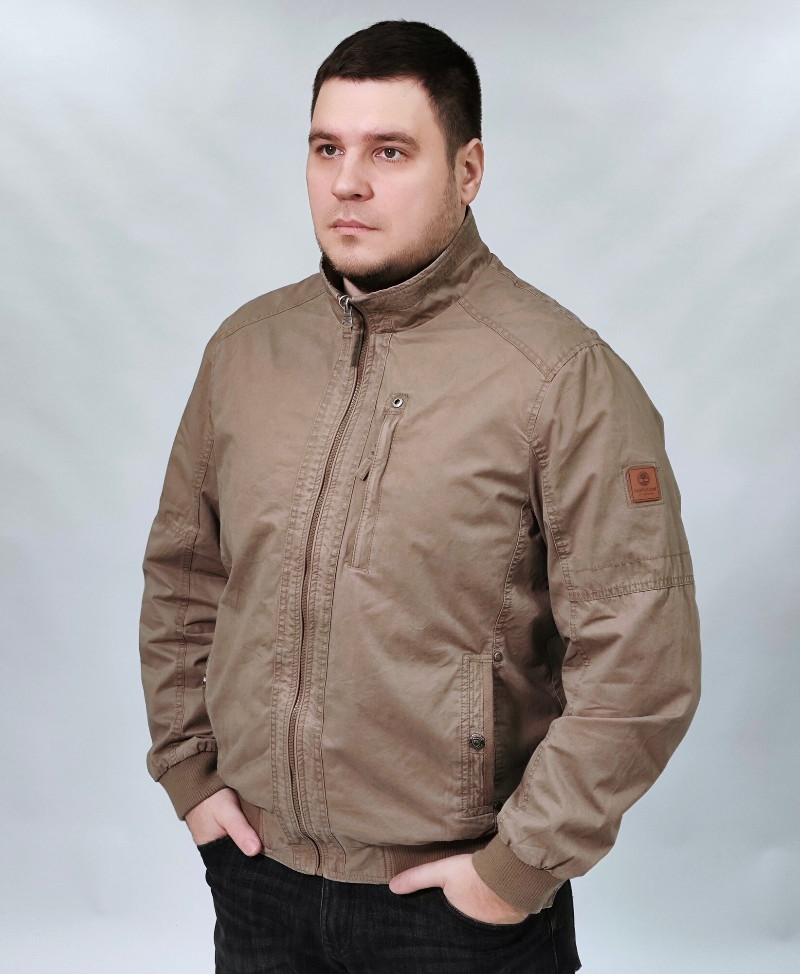 Куртка ZAKA, размер 52, бежевый