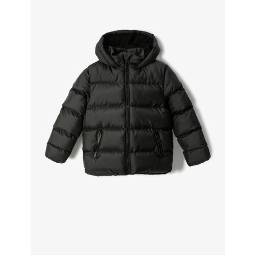 Куртка KOTON, размер 6-7 лет, черный куртка koton размер 6 7 лет черный