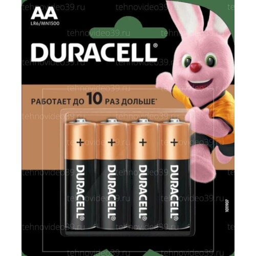 Батарейка Duracell AA, в упаковке: 8 шт. батарейка duracell opti aa 8 шт