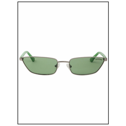 Солнцезащитные очки GUESS, зеленый солнцезащитные очки guess gu7828