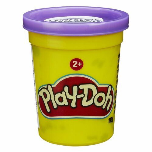 пластилин play doh сумасшедшие прически f1260 8 цв Play Doh - Пластилин для лепки фиолетовый 1 баночка