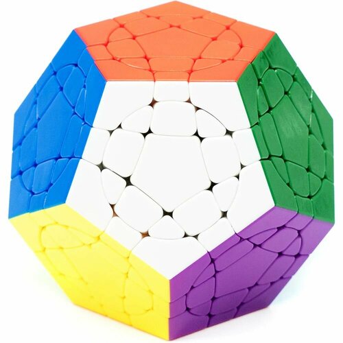 Головоломка / ShengShou Crazy Megaminx v2 Цветной пластик супер крейзи