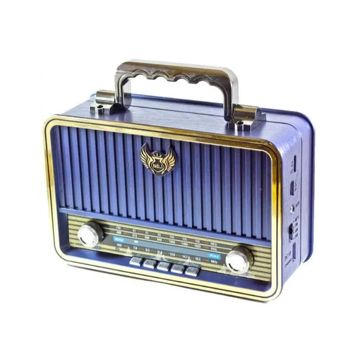 Радиоприемник Kemai MD-1907BT синий 325300₽