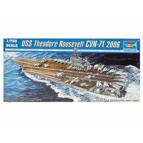 05754 Trumpeter Американский авианосец Theodore Roosevelt (CVN-71) (1:700)