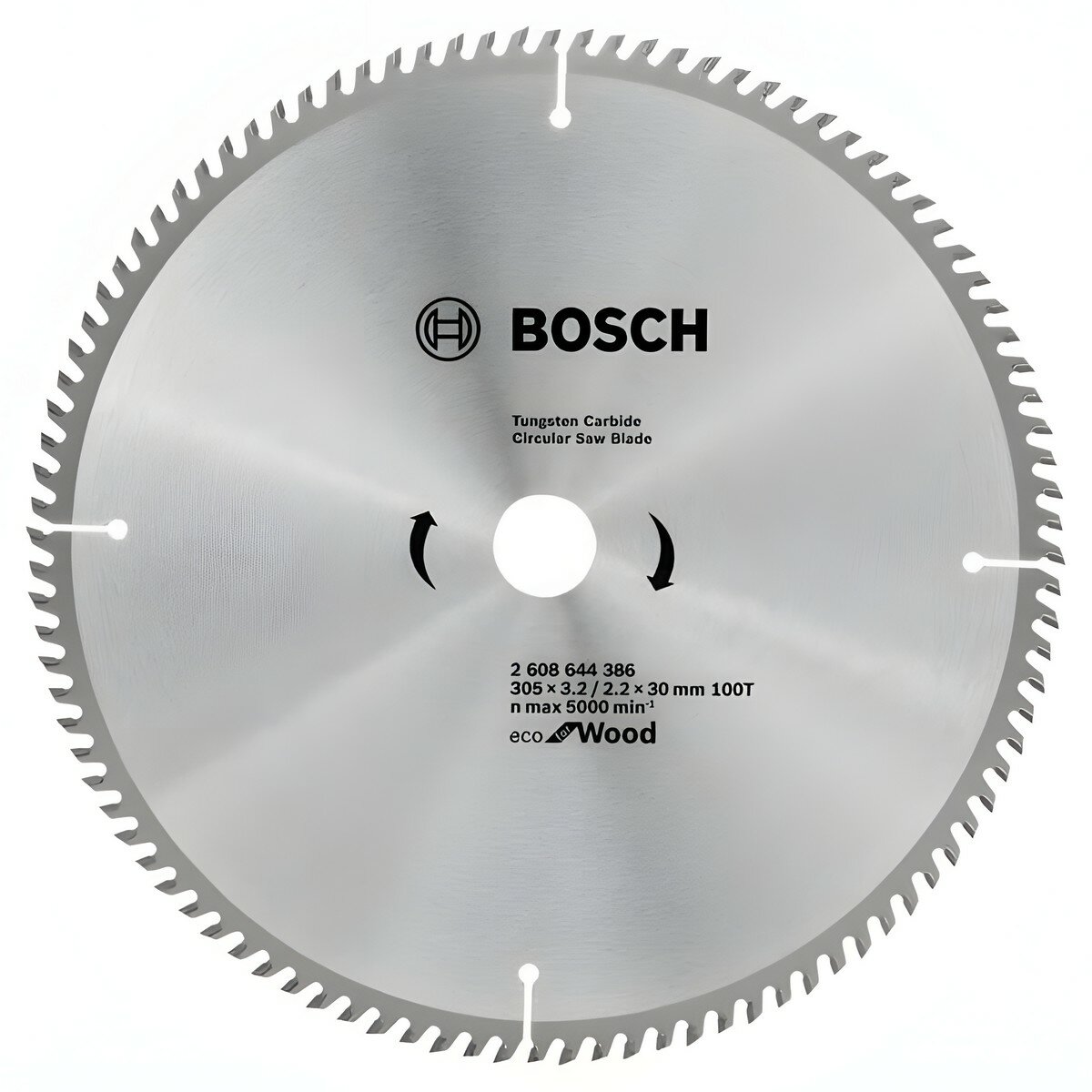 Диск пильный 305 х 30 мм 100T ECO for Wood BOSCH 2608644386